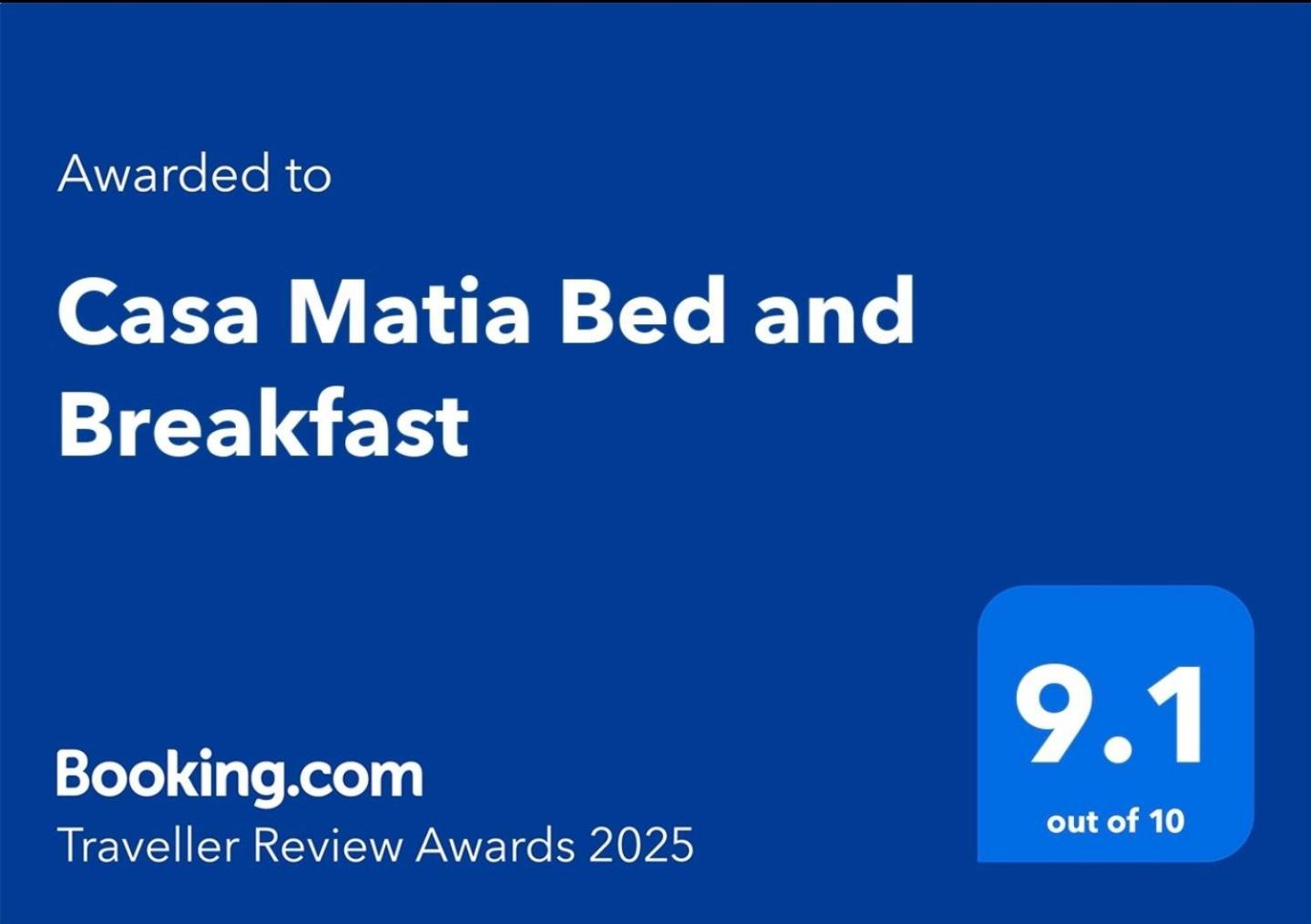 Bed & Breakfast Casa Matia *